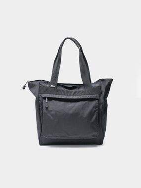 DEREK ALEXANDER Large Nylon Top Zip Shopper (PW20110) Black